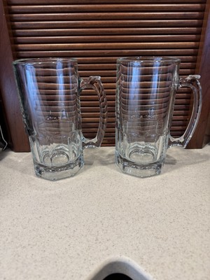 Libbey 34 oz Glass Mugs #5262 - Set of 2