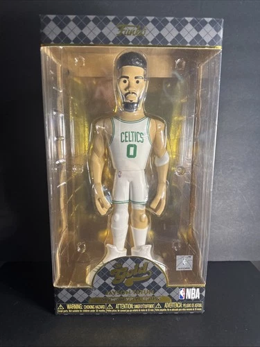 Funko Gold JAYSON TATUM 12" Premium Vinyl Figure NBA Boston Celtics NEW SEALED