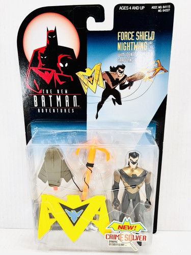 The New Batman Adventures Force Shield Nightwing Kenner Action Figure 1998 - Picture 1 of 6
