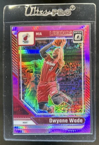 2024-25 Panini Donruss Optic Dwyane Wade Hyper Pink Prizm Legend #231 Heat