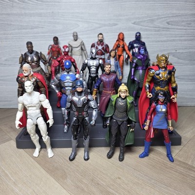 Marvel Legends Figuren Konvolut Lot Thor Spiderman Antman Vision Loki Avengers Spielzeug