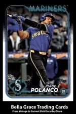 2024 Topps Update Jorge Polanco #US230 Seattle Mariners MLB Baseball