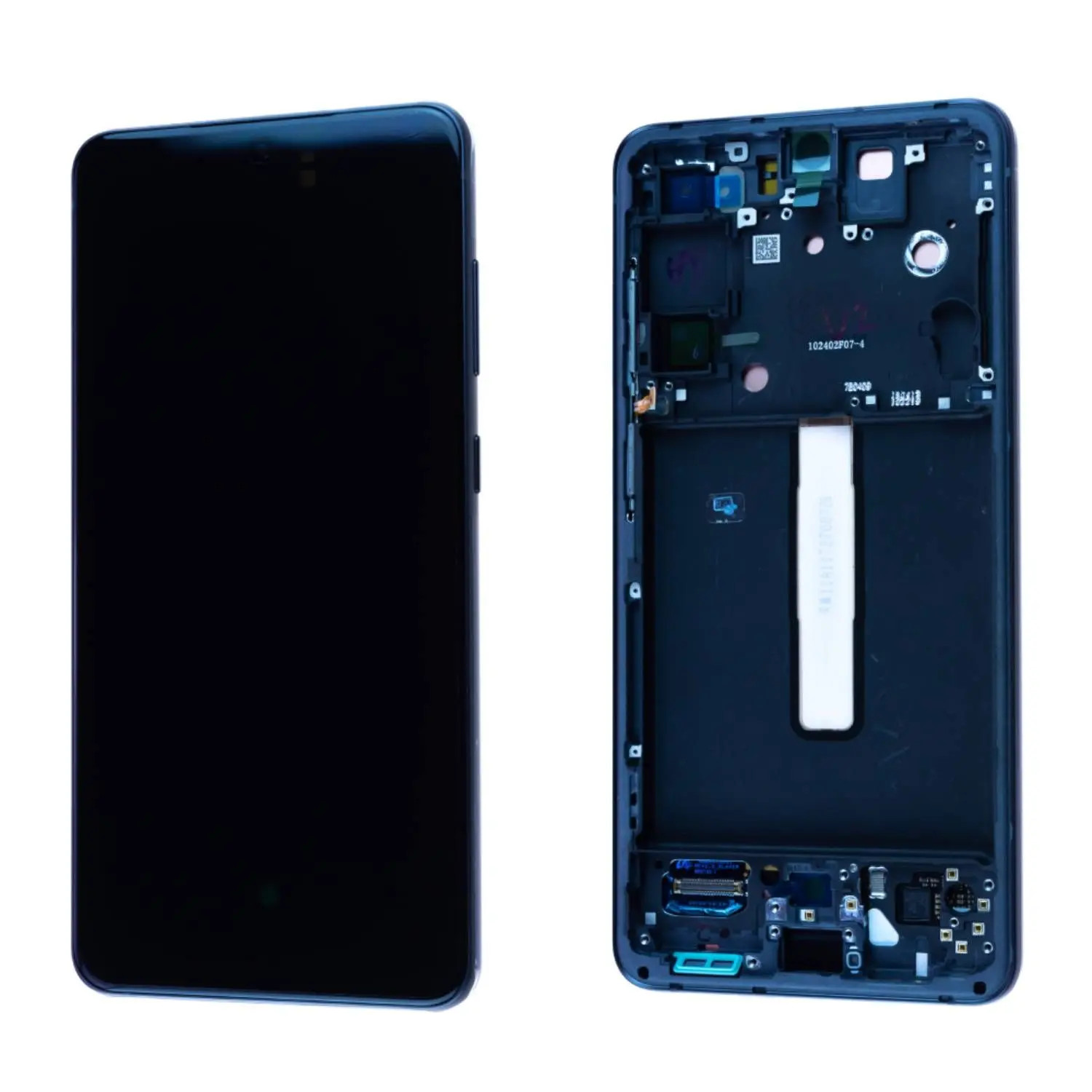 Écran Samsung S21 FE G990B Noir pour Rénover Smartphone Rayé