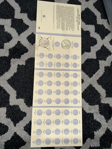 1999-2008 Fifty State Commemorative Quarters Storage Book Empty No Coins READ - Picture 2 of 4