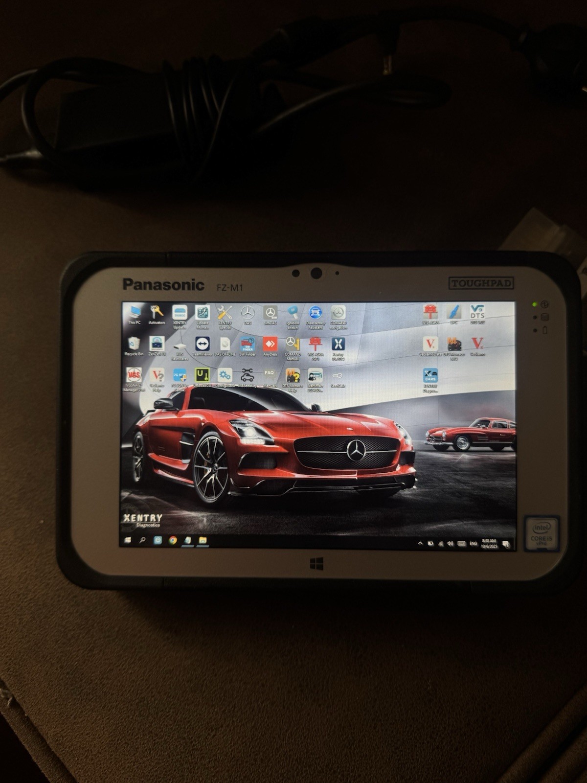 Tablet PC Panasonic FZ-M1 | Xentry 09.2024 | Openport 2.0 | All languages foto 3