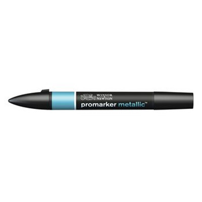 Metallic Marker Winsor &amp- Newton Blue