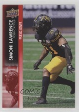 2022 Upper Deck CFL Exclusives /100 Simoni Lawrence #125 0wr