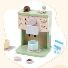 Coffee Maker Playset Interactive Gift Educational Pretend Play for Children