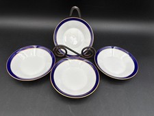 Spode CONSUL COBALT  England ~ Set of 4 ~ Des...