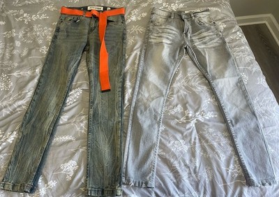 Kids Skinny Jeans Evolution In Design Size 10 Lot of Two Pairs 2x