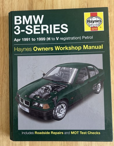BMW 3 series 91-99 Haynes Manual