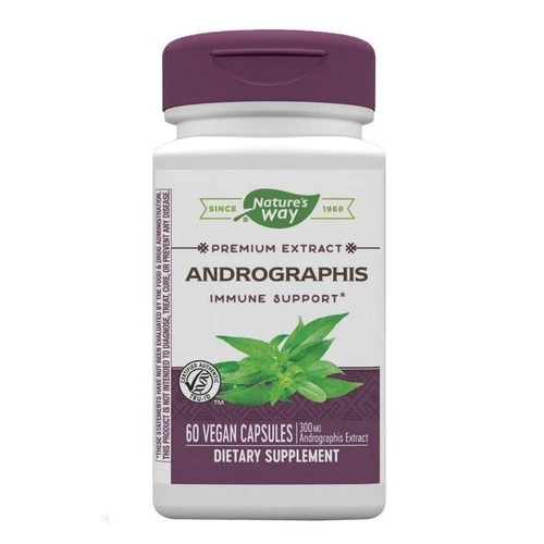 Omage of Andrographis 60 Caps  by Nature's Way, a standardized capsule extract