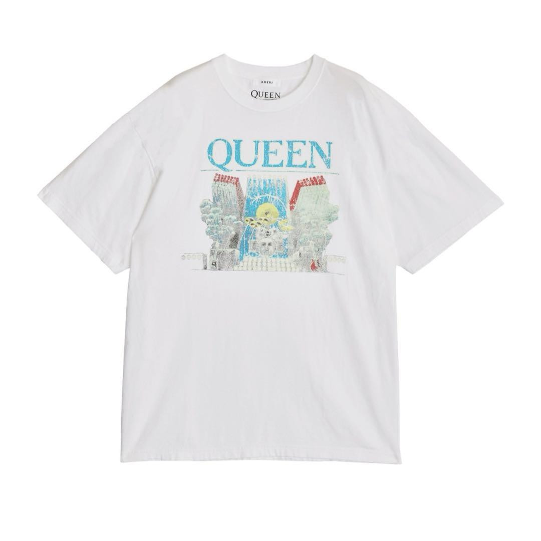 Ameri Vintage Queen Tour 80 White T-Shirt Women's M Graphic Ameri Vintage Queen Tour 80 White T-Shirt Women's M Graphic