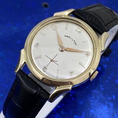 Exquisite Vintage 1950’s Man’s HAMILTON Stunning Tone Dial Serviced  WARRANTY
