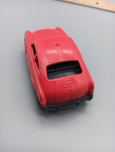 Green Toys Mini rotes Auto aus recyceltem Kunststoff 4 Zoll - Bild 4 von 6