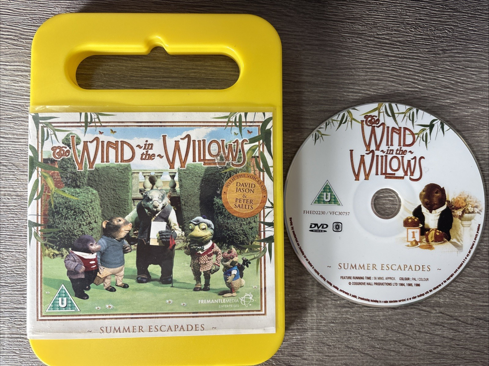 The Wind In The Willows - Summer Escapades : Children's DVD - Carry Case