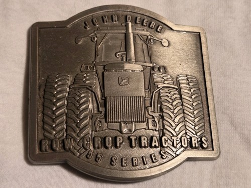 1989 John Deere 55 Series Row Crop Tractor Belt Buckle 