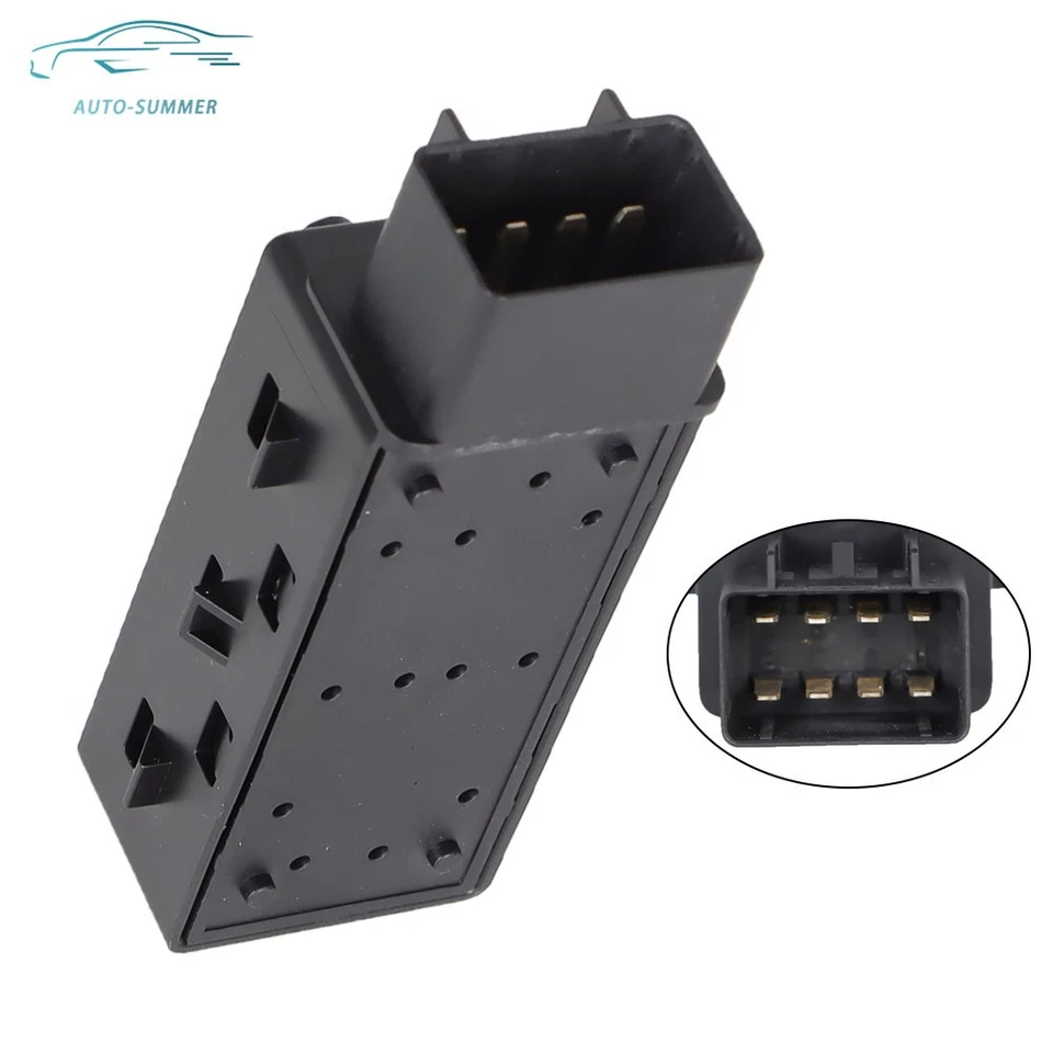 Interruptor de ajuste de asiento eléctrico de 6 vías izquierda izquierda izquierda para Chevrolet GMC Cadillac Buick 12451495 Foto 4 de 4