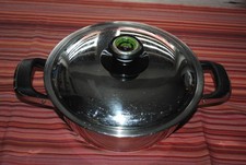 AMC Topf 3,3 Liter 24 cm  Ø Deckel mit Visiotherm Secuquick geeignet