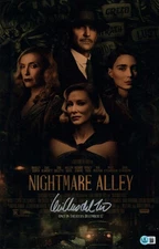 Guillermo Del Toro Signed Autograph Nightmare Alley Director 11x17 Photo BAS COA