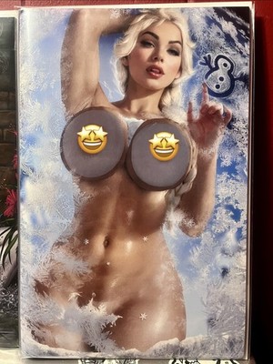 Power Hour #2 Elsa Frozen Cosplay Topless Virgin Limited To 425 Shikarii NM