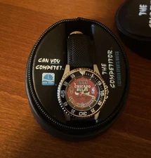 RETIRED NEW IN TIRE DISPLAY CASE- Chicago Bulls 1998 The Competitor SPORTS WATCH
