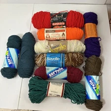 Vintage Mystery Yarn Bundle – Acrylic, mixed brands & colors SAVE BIG!
