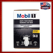 Mobil 1 5W-20 Full Synthetic Motor Oil 12QT Advanced 10K Protection (2 Pack) 36.73 per gallon