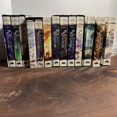 The Legend Of Drizzt Book Series R A Salvatore Book Set 1-12 Forgotten Realms