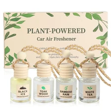 Car Air Freshener Oil Diffuser - Hanging Long Lasting Scent for Car & Home, E...