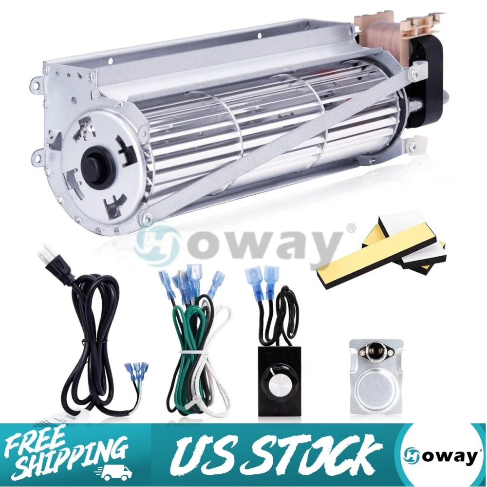 BLOT BLOTMC Fireplace Blower Kit for Monessen, Majestic, Martin,Vermont Castings