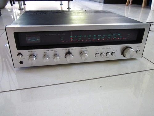 Vintage Kenwood KR-3400 22W AM/FM Hi-Fi Stereo ReceiverPOWER AMPLIFIER Serviced.