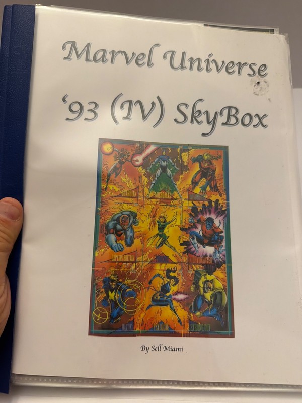 1993 Marvel Universe Series IV Trading Cards Set 180 cards famous battles