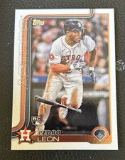 2025 Topps Series 1 - Pedro Leon #30 (RC) Houston Astros Rookie Card. rookie card picture