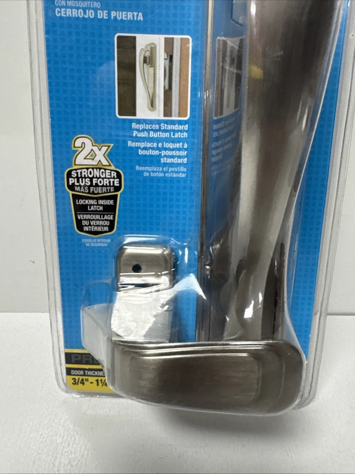 Palanca de puerta Wright Products Storm VBR225SN Brookfield-níquel satinado Foto 3 de 4