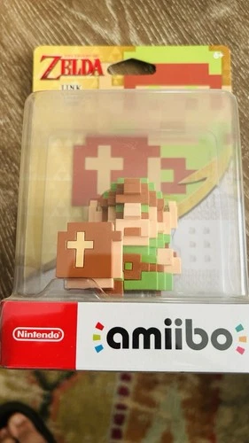Link Amiibo 8-Bit the Legend of Zelda 30th Anniversary Edition, Sealed