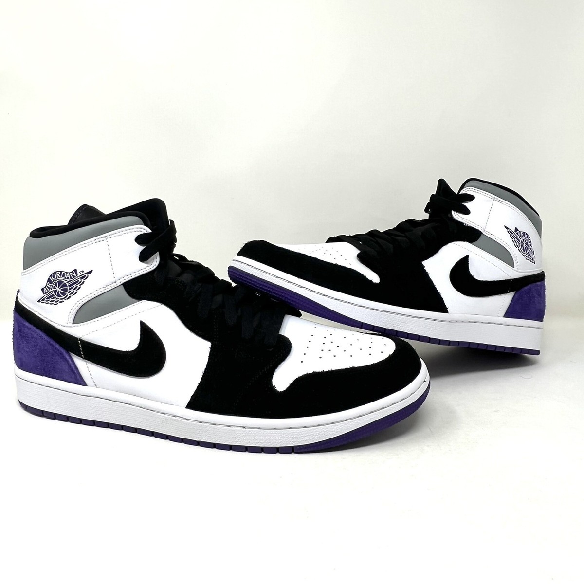 Nike Air Jordan 1 Mid Retro ‘Court Purple’ Size 12 Amazon.com: Air Jordan 1 Retro High OG Court Purple 2 0 (GS  main image 2