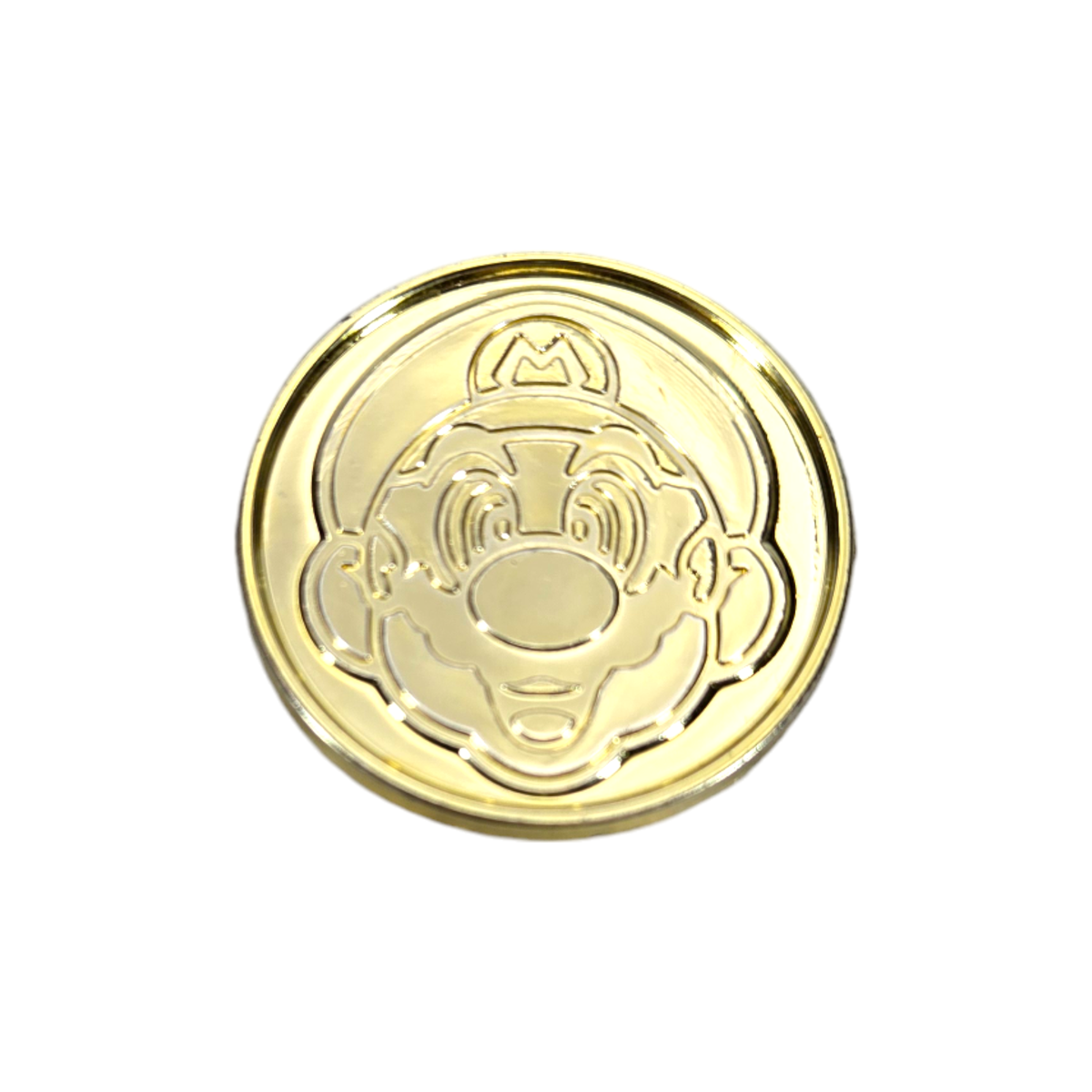 Super Mario Bros Mario Plastic Gold Coin | eBay