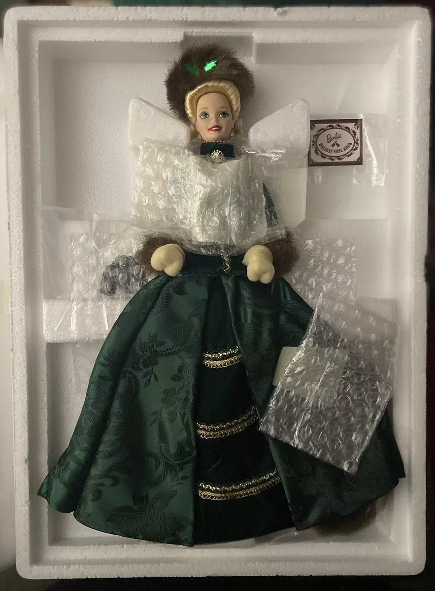 Holiday caroler barbie sales