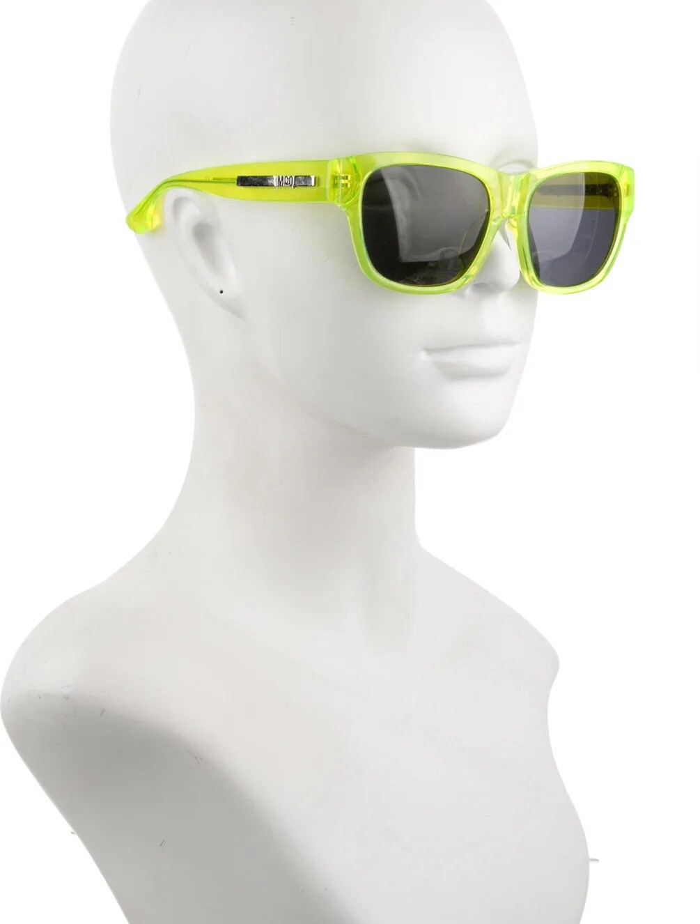 MCQ by Alexander McQueen Neon green frame sunglasses image 10