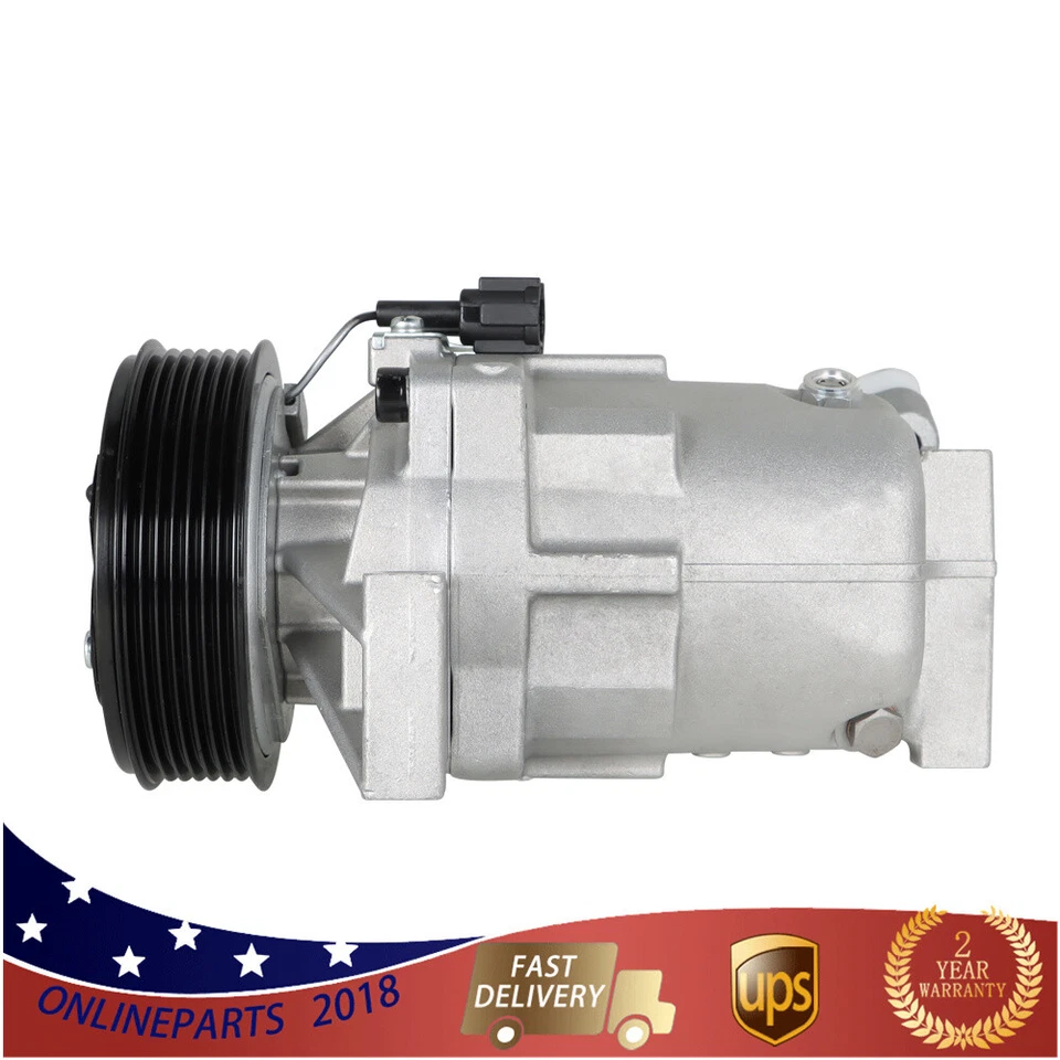 For NISSAN Tiida 2007-2015 For Versa 2007-2012 A/C AC Compressor 92600CJ61B 1.8L - Image 2 of 4