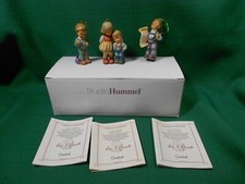 Studio Hummel Goebel 3 Christmas Ornaments Set 4 96034