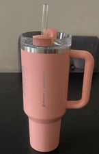 Stanley x Starbucks Target Exclusive 2023 Peach/Pink 40oz Tumbler NEW