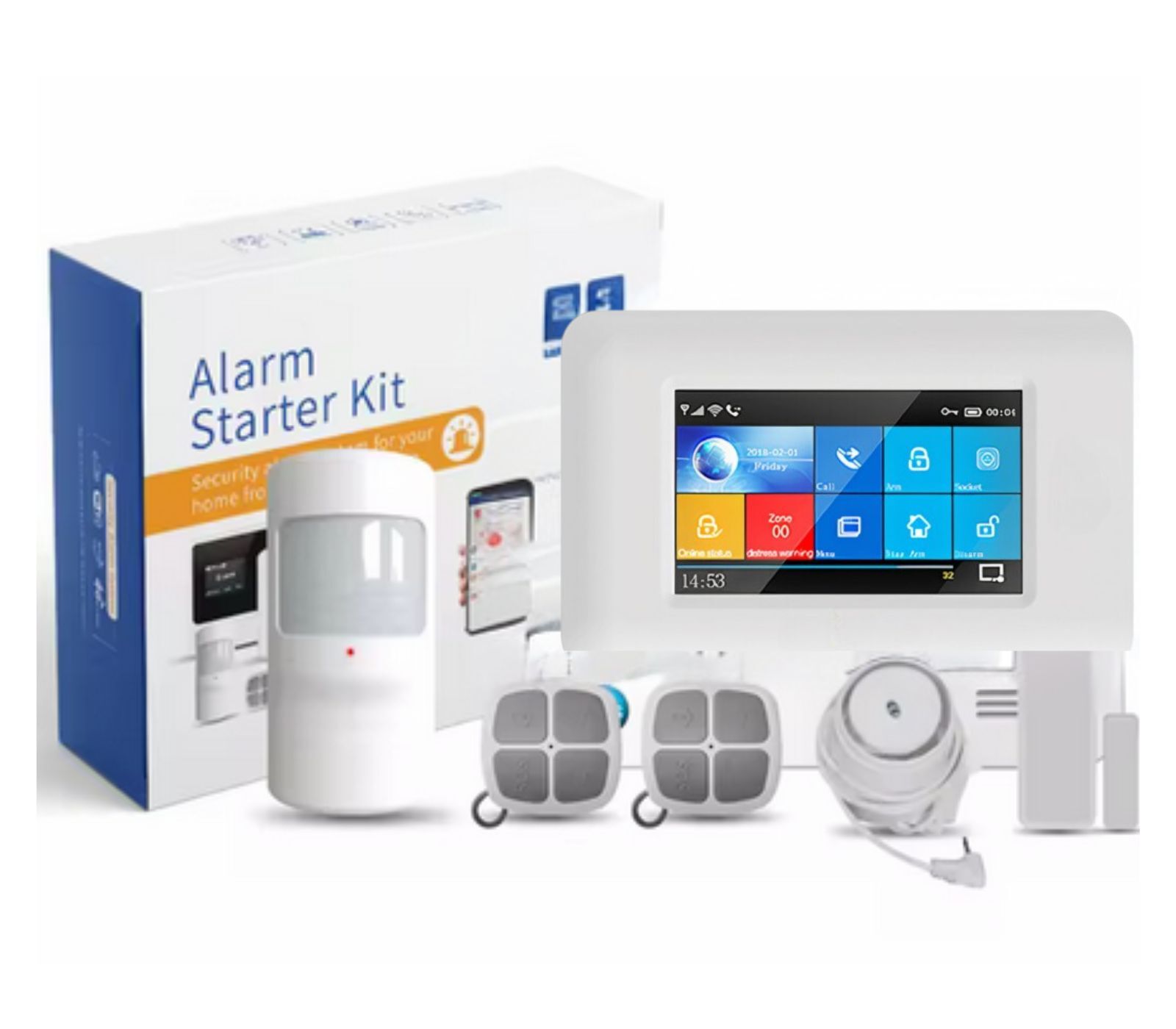 Allarme Smart 4G Safety Guard WiFi - Kit Sicurezza Tuya Smart