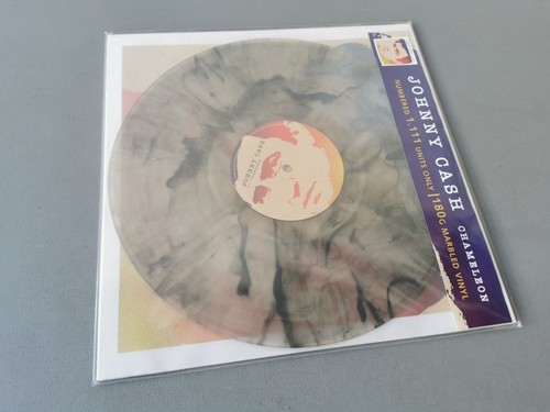 JOHNNY CASH limited 22/1111 grey marbled Vinyl LP Chameleon (2018) - 第 1/2 張圖片