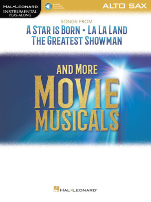 Songs from A Star Is Born, La La Land and The Greatest Showman-ALTO SAX BOOK-NEW