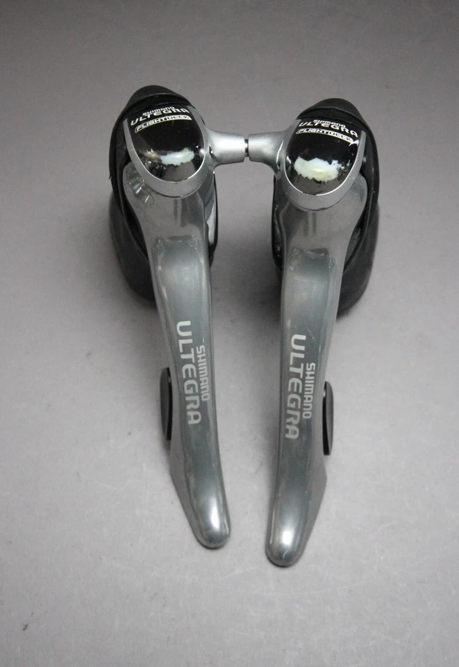 Shimano Ultegra ST 6510 Shifting Brake Lever / 3 x 9 Sp / Ice Grey / 1990s - Bild 2 von 4