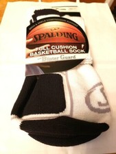 Spalding Athletic Full Cushion Basketball Quarter Sock Men's 4-9 Women's 6-10