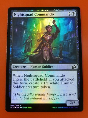 1x Nightsquad Commando | FOIL | Ikoria Lair of Behemoths | MTG Magic Cards