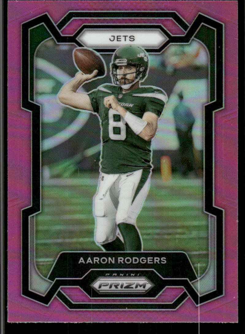 2023 Panini Prizm #227 Aaron Rodgers Pink | eBay